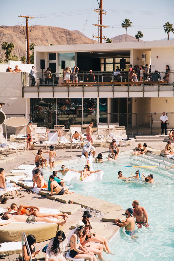 Downtown Palm Springs Restaurants Bars Ace Hotel